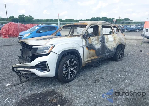 2025 Volkswagen Atlas 2.0T Sel Premium R-Line из США, поврежденный, VIN 1V2FR2CA3SC522993